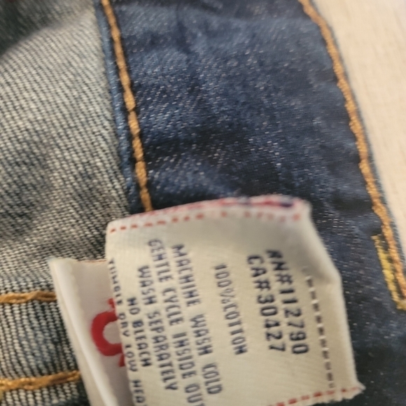 TRUE Religion Ricky RN# 112790 CA# 30427 Straight Leg Jeans Size 29 - Picture 9 of 13
